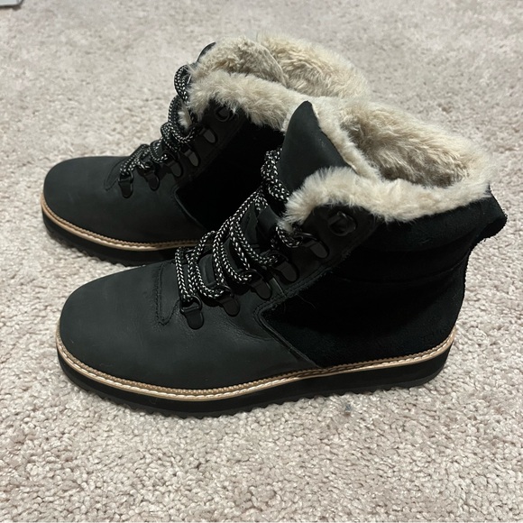 Toms Black Mojave Boots - Picture 3 of 6